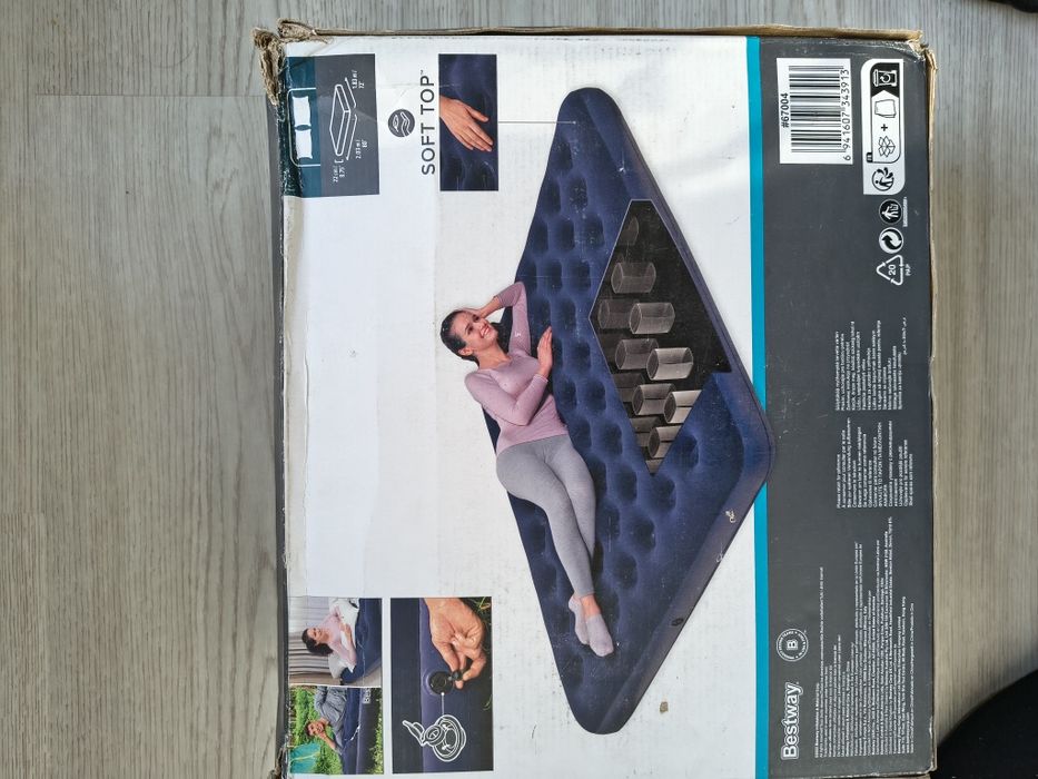 Saltea gonflabila bestway noua 2.03 lungime cu 1.83 latime
