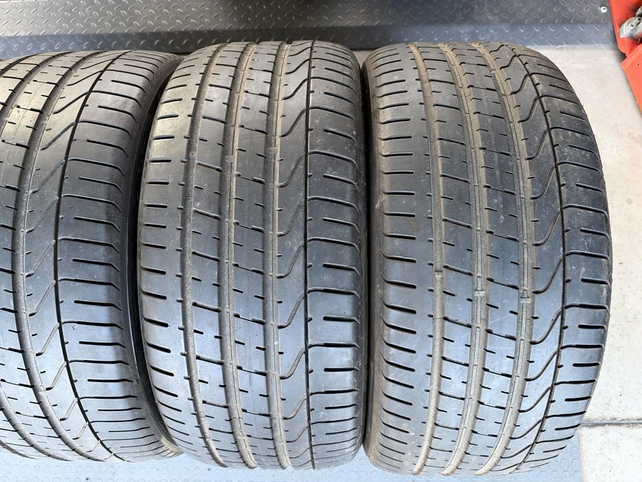 4бр. Летни Спорт-Пакет Гуми С Борд *N0* 285/40ZR/21 и 315/35ZR/21 -PIRELLI- DOT:0423+1923- 6.8мм+6.7мм.