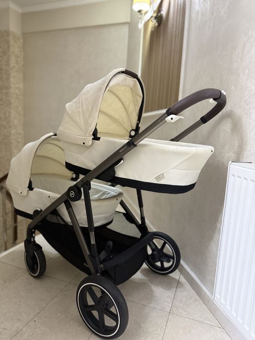 Carucior gemeni Cybex Gazelle S Taupe/Seashell Beige