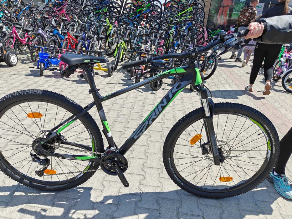 PA Велосипед 29" APOLON черен/зелен
