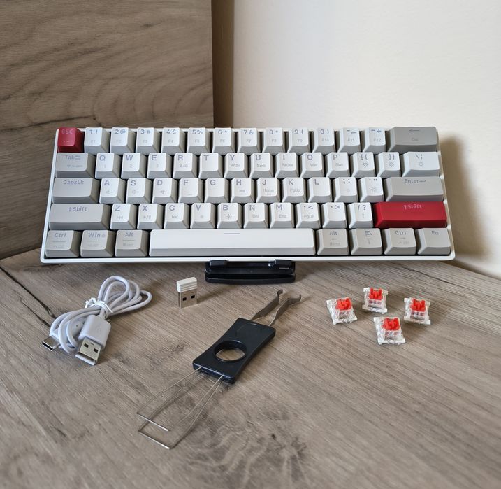 tastatura gaming NewMen GM610 wireless/bluetooth/wired