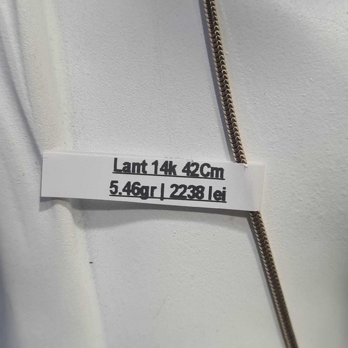 HOPE AMANET P8 Lant de aur 14k 5.46 gr 42 cm