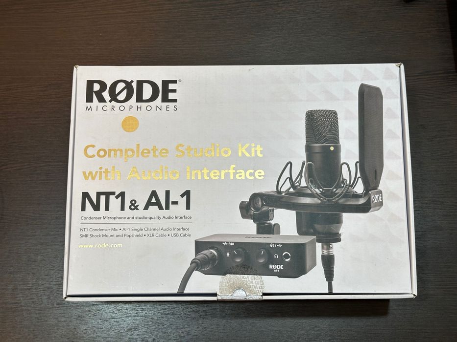 Rode NT1 & AI1 kit, микрофон и аудио интерфейс