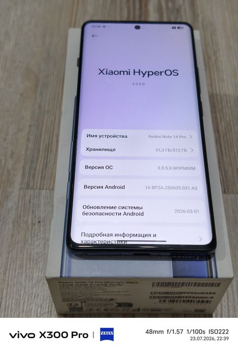 Redmi Note 14 Pro 512 gb Ram 12