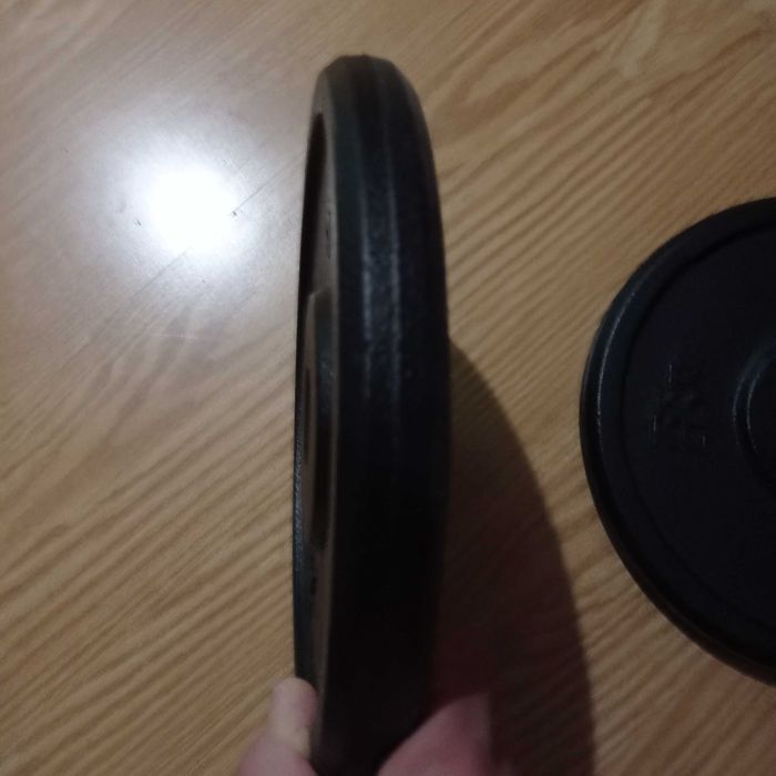 Тежести за бодибилдинг фитнес 2х5 кг