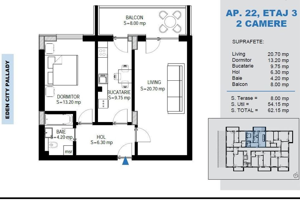 Ap. 2Cam. Spatios - Bloc P+4 / Scoala Brauner , Metrou Teclu! — fotografia 1