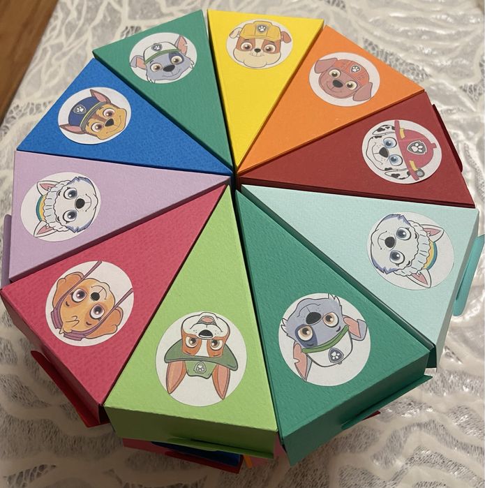 Надписи за рожден ден, Lollipop мечета/еленчета, картонена торта