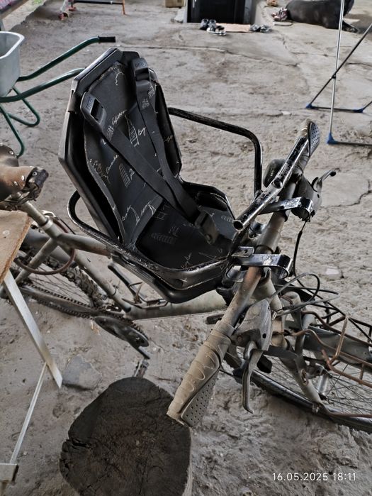 Вело кресло детское