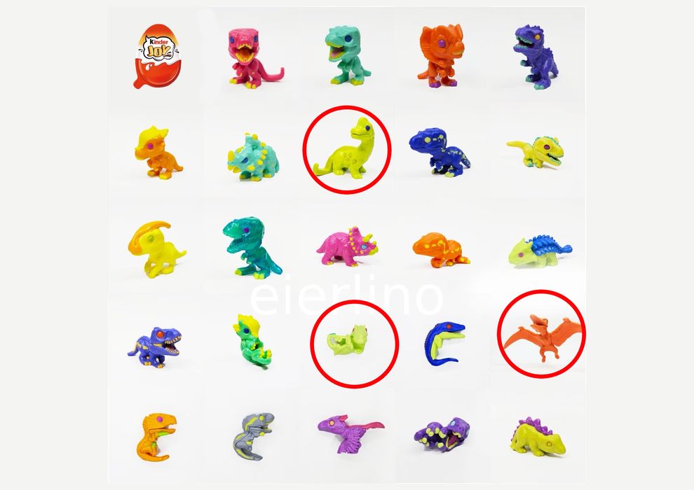 Обмен Kinder Joy Jurassic World и Фиксики