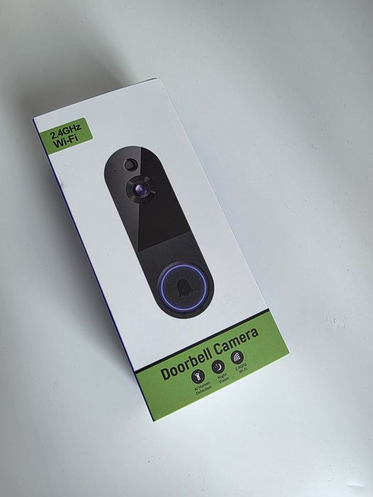 Sonerie Video Wireless WiFi cu Cameră, Night Vision, Audio 2-Way