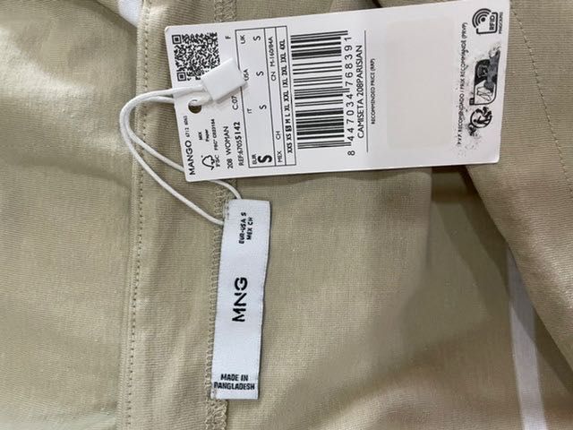 Кофточка блузка лонгслив футболка 3/4