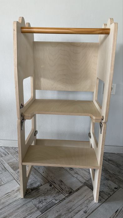 Обучителна помощна кула 3-в-1 Монтесори