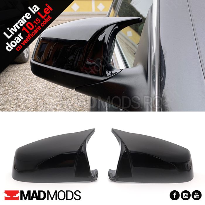 Set capace oglinzi M BMW Seria 5 6 7 F01 F03 F06 F07 F10 F11 F12 F13