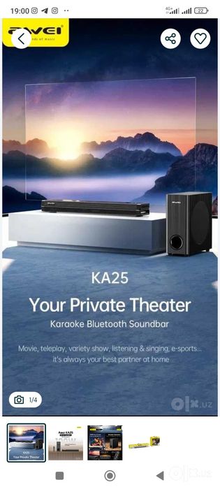 Sound bar sotiladi