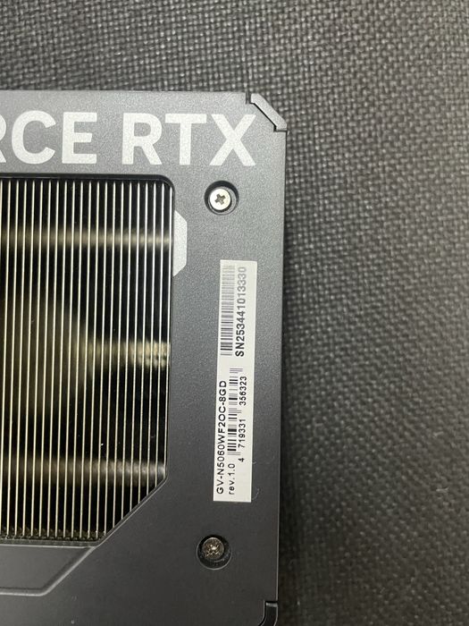 Gigabyte RTX5060 8gb