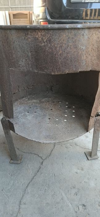 Печь под казан ошаг