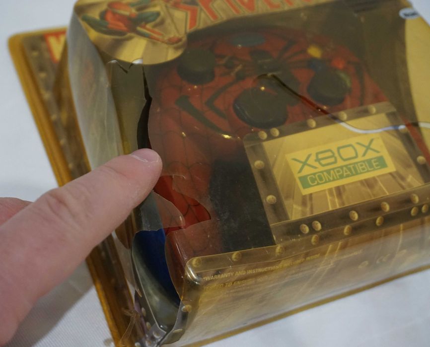 Чисто Нов Оригинален Джойстик Naki Marvel Spider-man Spider-Pad XBOX