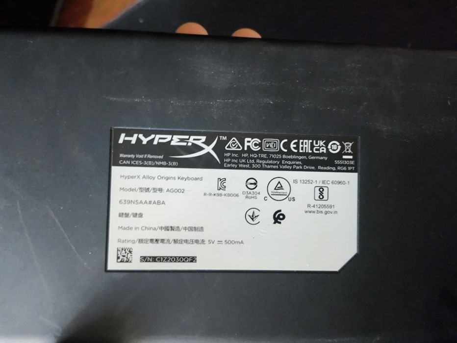 HyperX Alloy Origins
