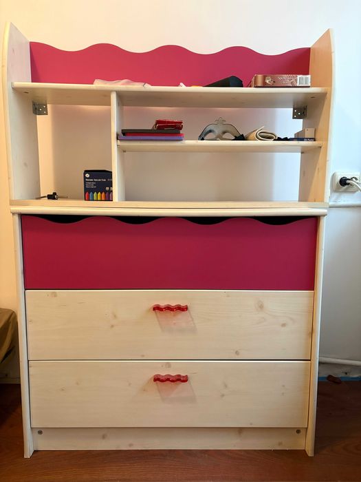 Скрин, шкаф + надстройка за детска стая. ИЗГОДНО