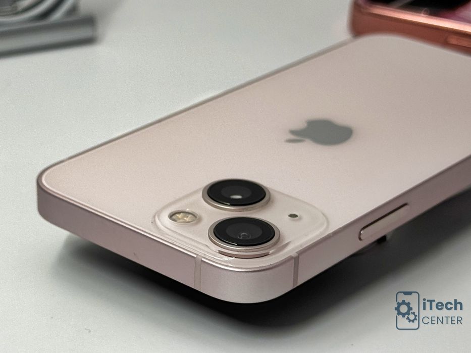 iPhone 13 mini, 128GB, Pink, 100% батерия, КАТО НОВ, 2г. ГАРАНЦИЯ!