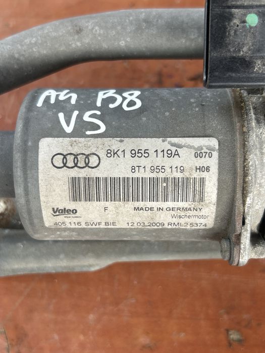 Ansamblu stergatoare cu motoras Audi a4 b8 , 8K1955119A
