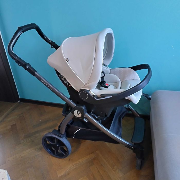 Детска количка Peg Perego Book 51 Primoviaggio SL 3 в 1 сребриста