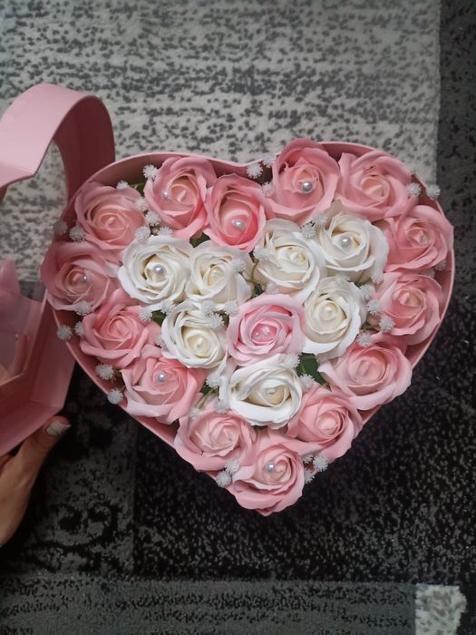 Buchet din trandafiri de săpun