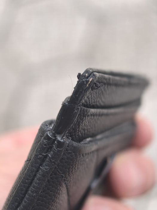 YSL Saint Laurent Cassandre Matelasse Cardholder