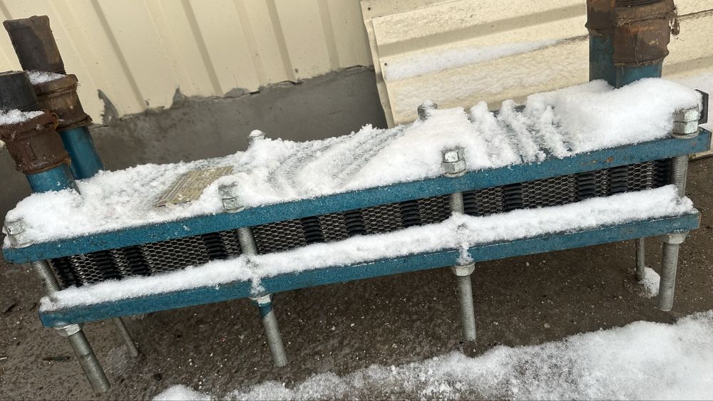 Продам рабочый теплообменник на 76 квт