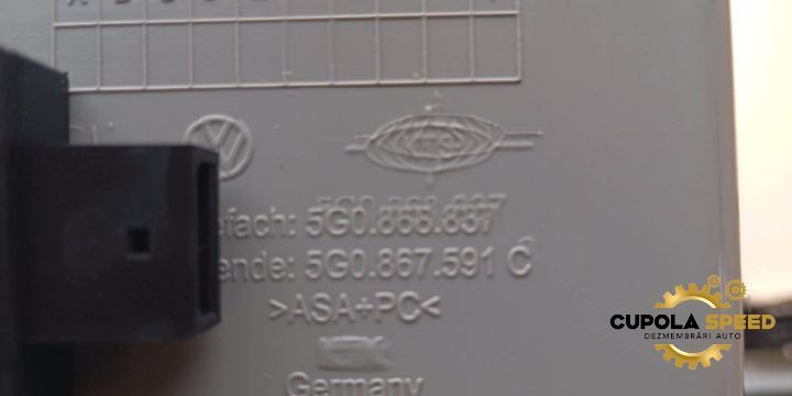 Lampa plafon fata 5G0868837 Volkswagen VW Golf 8 [2020 - 2024]