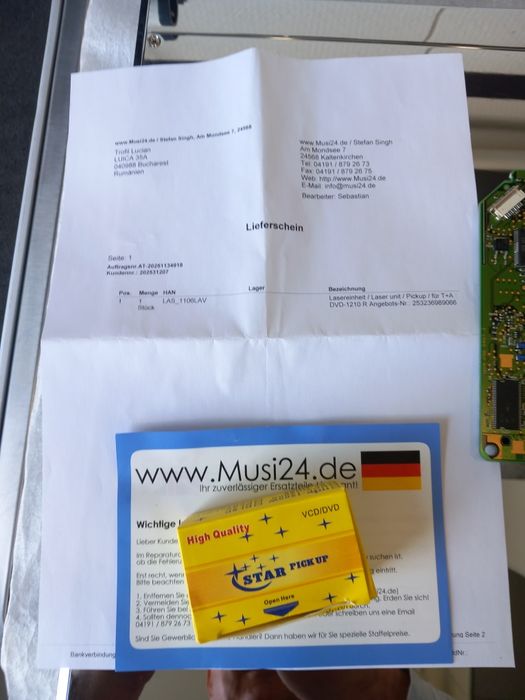 T+A DVD-12010 R defect