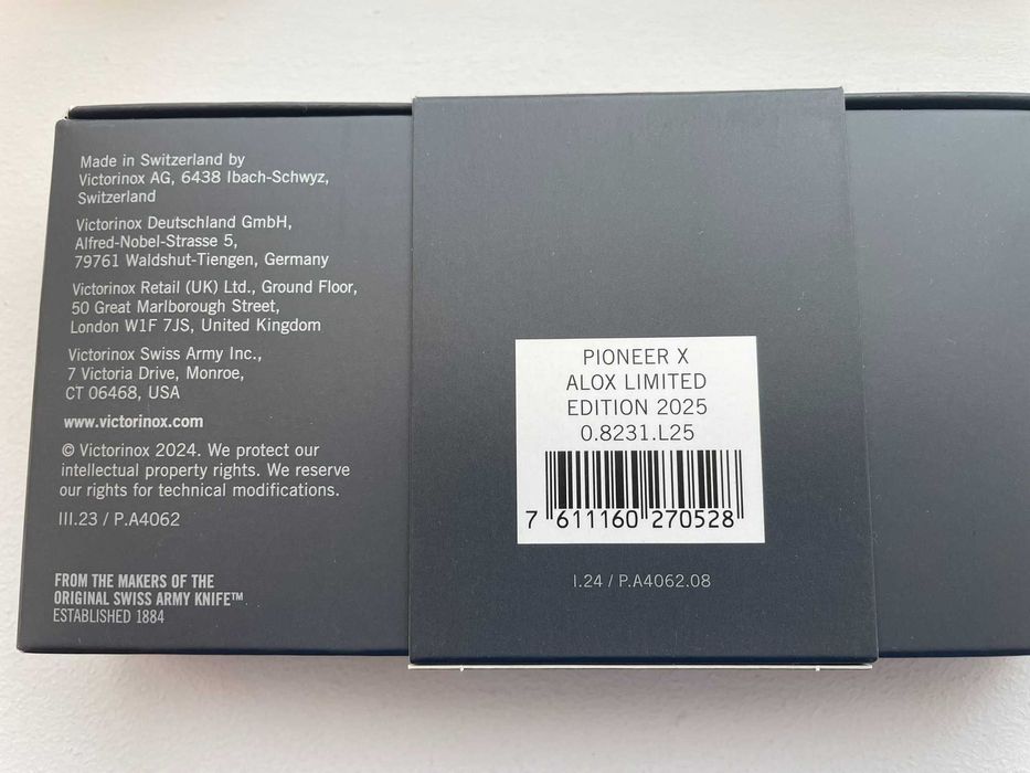 Victorinox Pioneer X Alox Limited Edition 2025 0.8231.L25 Stone Red