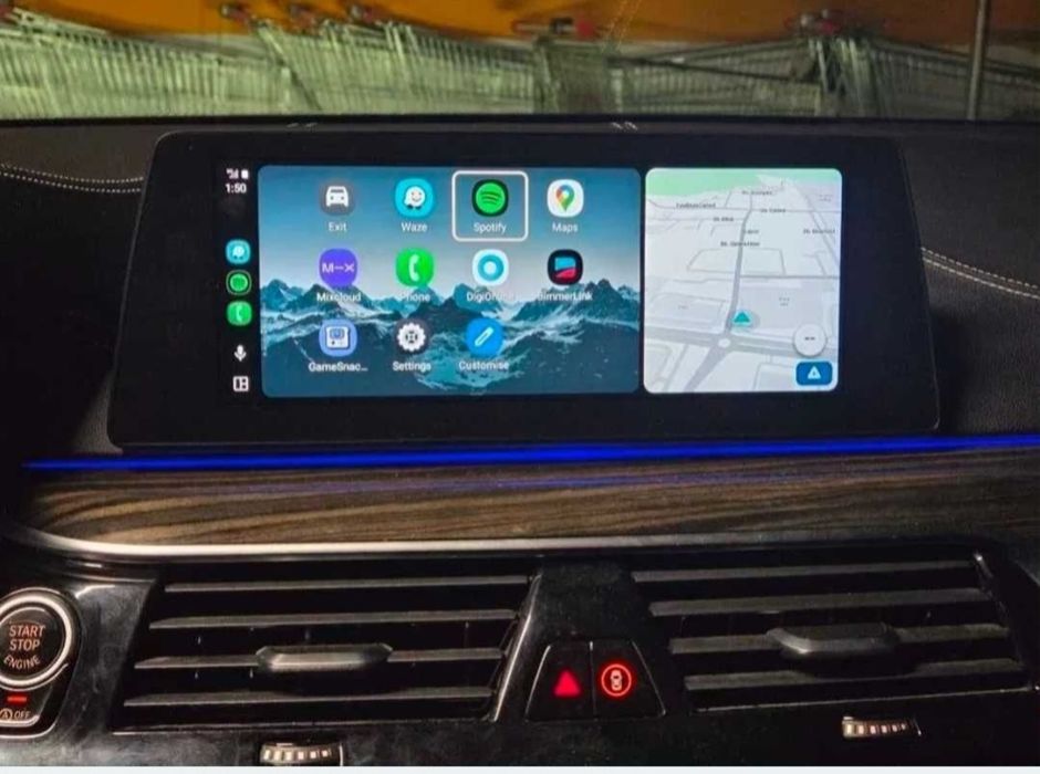 Modul BMW idrive android auto , carplay , id5, id6, NBTEVO