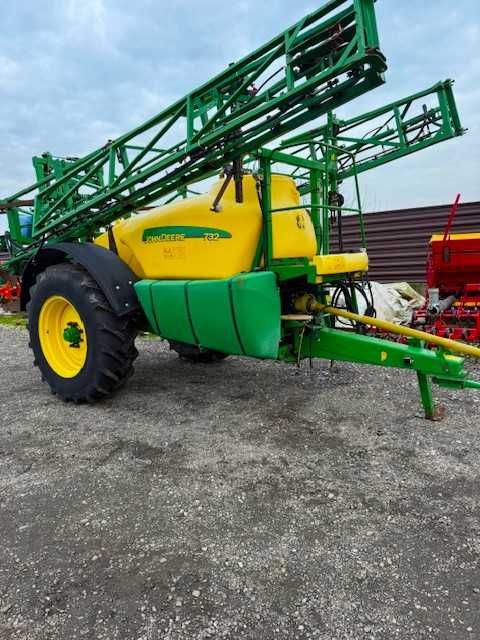 Instalatie erbicidat Met John Deere 732 an 2015 Kuhn Atlantique Hardi