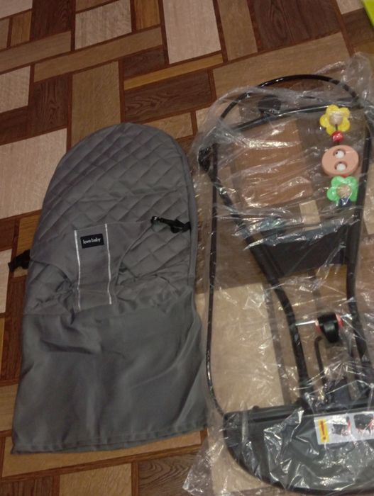 Детский шезлонг-качалка