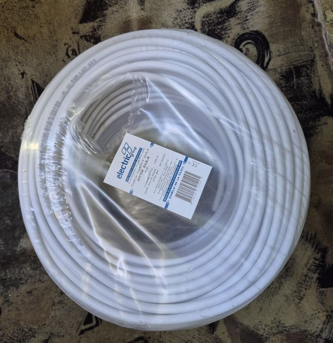 Electric cable MYYM 3x2.5 - 100m roll