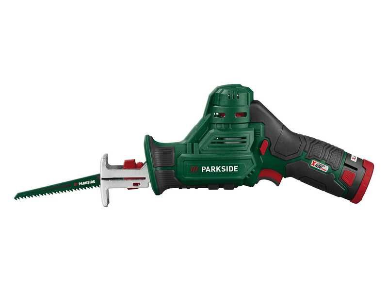 НОВИ! Акумулаторен трион за клони Parkside PAAS 12V + батерия + зарядно