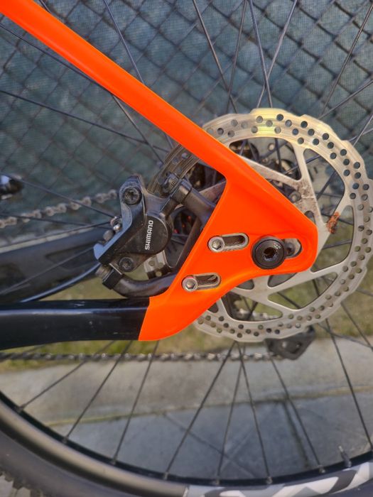 Карбонов 29цола Giant XTC 2x11 скорости XT Като нов L размер