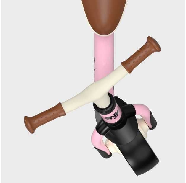 Bicicleta fara pedale pentru copii Tulano Scout 15, ajustabila, Roz