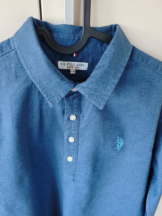 Ленена риза U.S.POLO ASSN 12-13 години