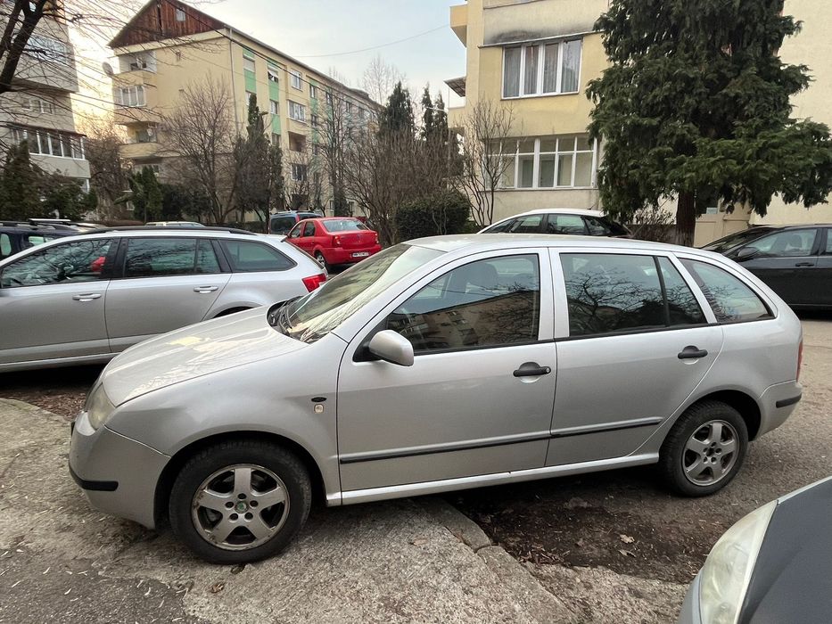 Skoda Fabia Combi argintie