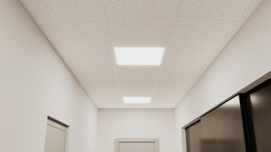 Плиты потолочные Armstrong Bajkal Board 90RH 600x600x12mm