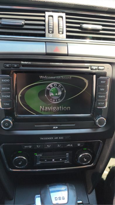Navigatie Columbus, Skoda suberb II