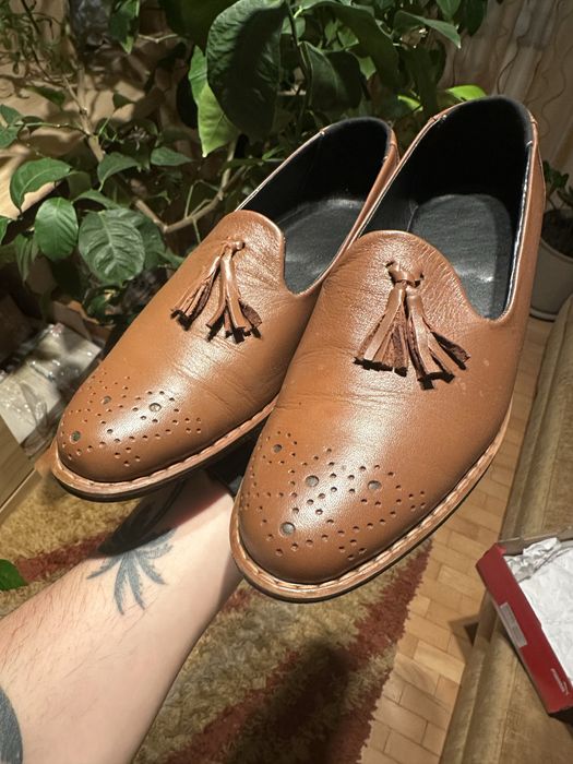 Mocasini barbati din piele ca noi marime 40-41