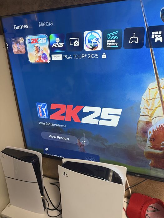 Oferta !! Play Station 5 ! 2 controlere ! Jocuri incluse Fifa 2026 / Mortal Kombat !