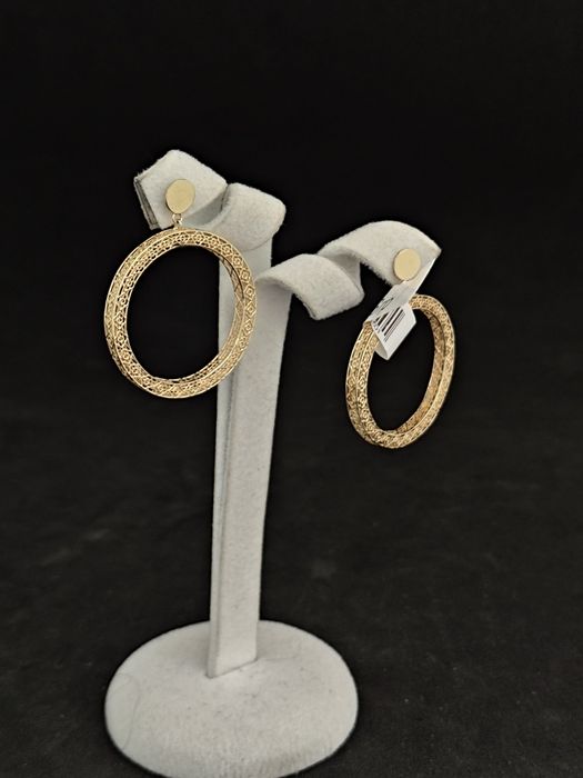 НОВИ Златни Обеци 3.56гр / 14К