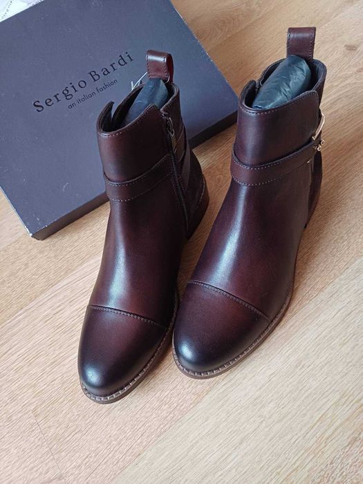 нови боти Sergio Bardi н.38 /стелка 25см/