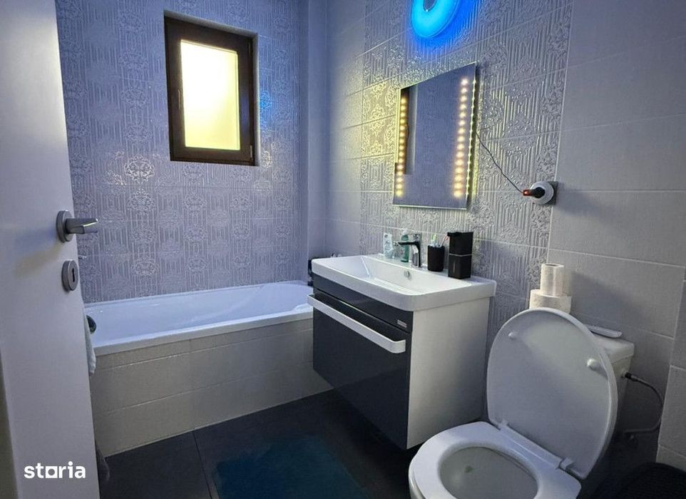 Intabulat, mobilat-  2 camere Intersectia 5 Drumuri Cod:162439