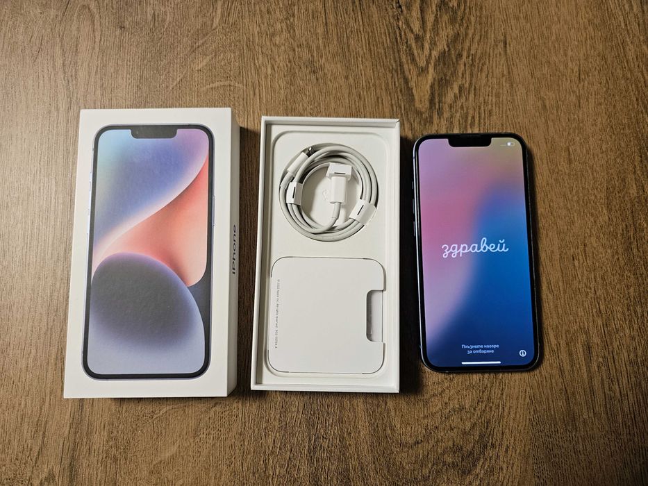 Продавам Iphone 14 256GB Blue