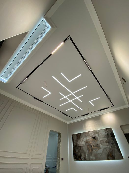 Натяжные потолки  1200тн